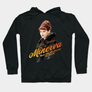 into the badlands series Emily Beecham as The Widow / Minerva themed graphic design by ironpalette Hoodie